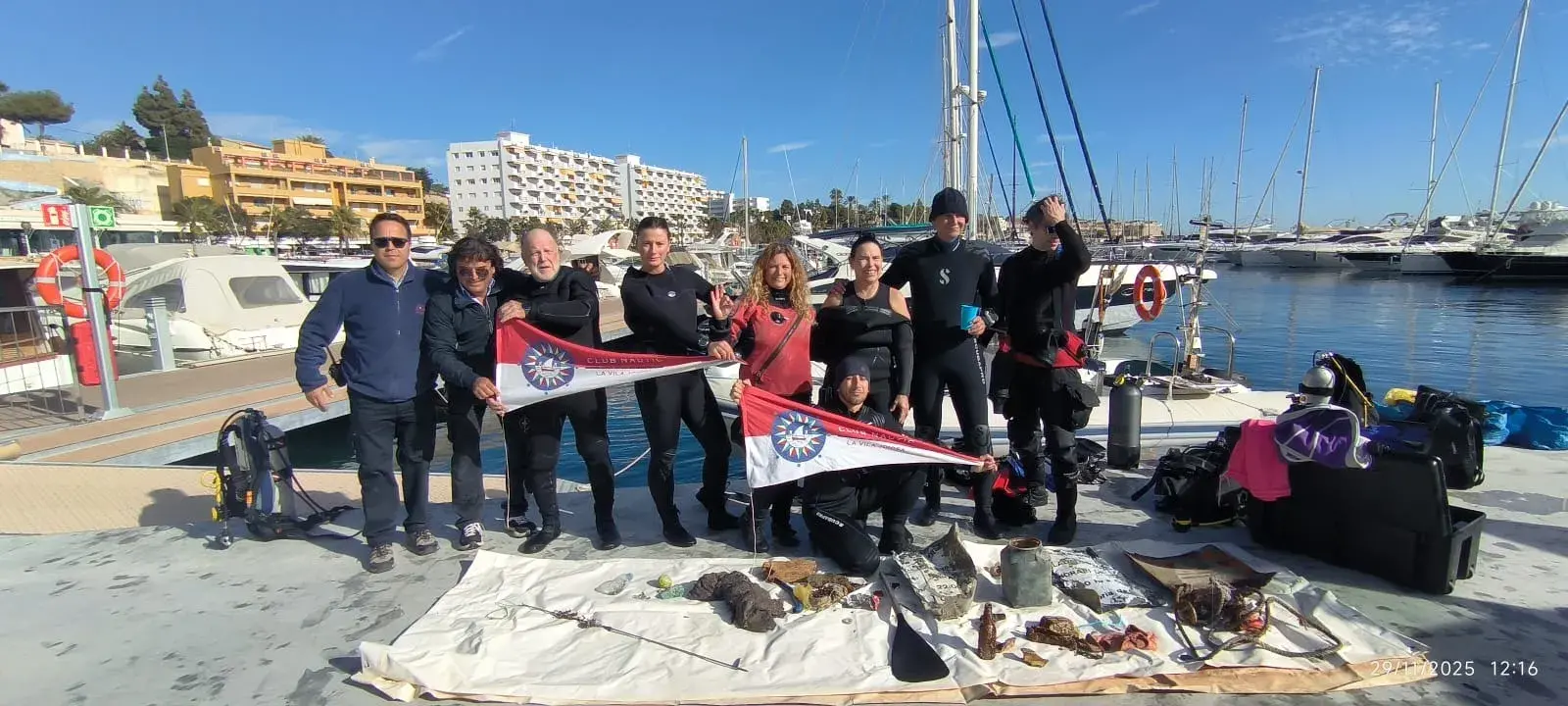 El Club Nàutic La Vila Joiosa impulsa un fin de semana dedicado a la biodiversidad marina