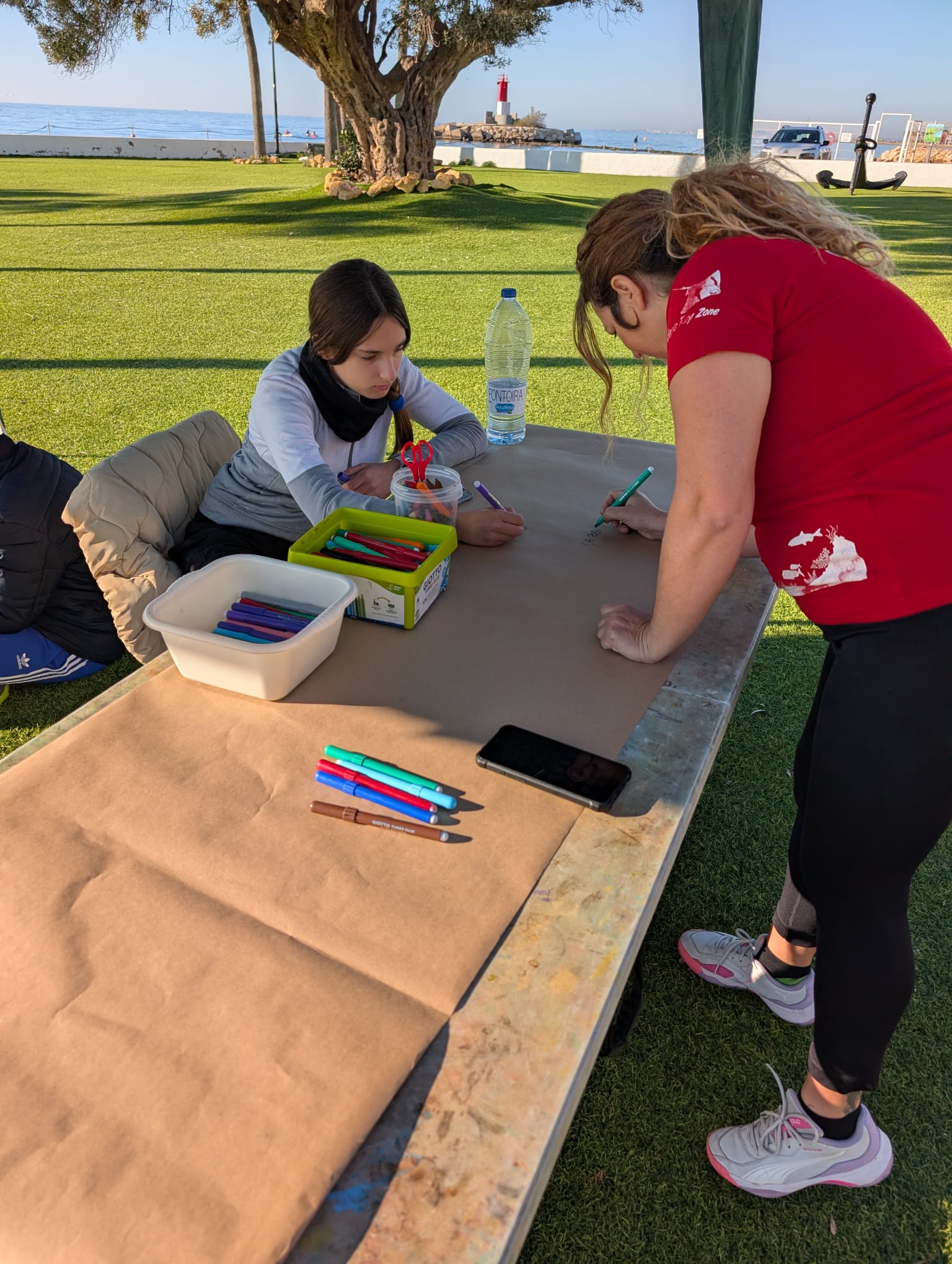 Posidonia Ecosports acerca el medioambiente al Trofeo 5 Clubs con un taller educativo
